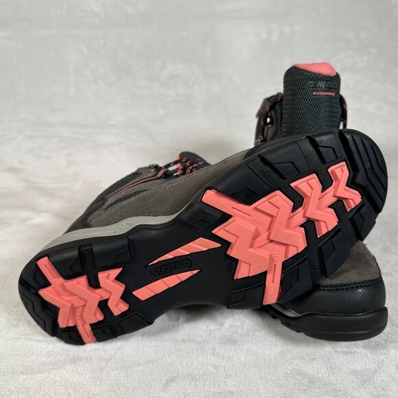 Hi-Tec Waterproof Boots Men Size 8 M Brown Dri-Tec Mid Hiking Casual NWT - Picture 8 of 8